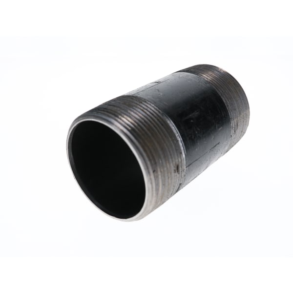 588-040 2" x 4" - Black Iron Nipple