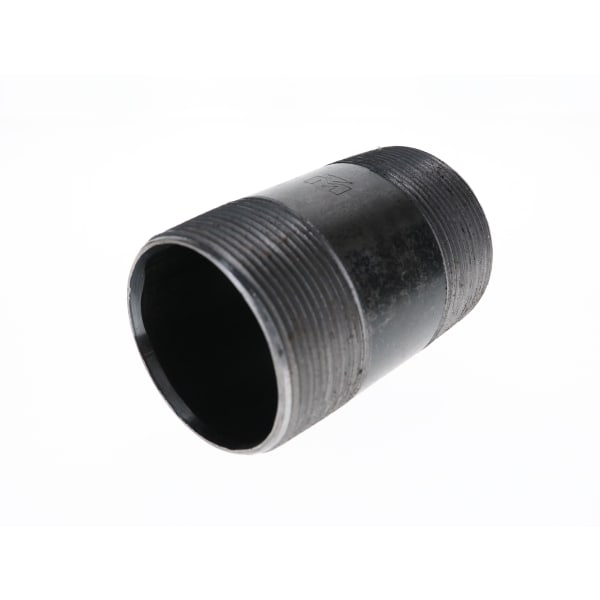 589-035 2-1/2" x 3-1/2" - Black Iron Nipple