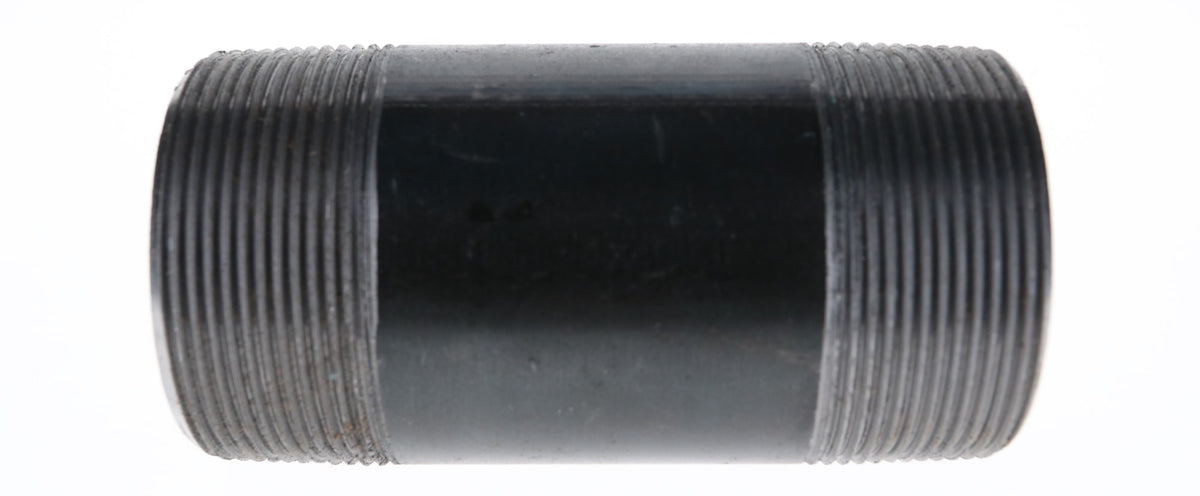 590-050 3" x 5" - Black Iron Nipple