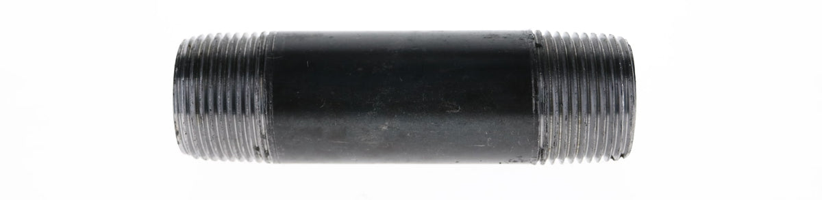 584-055 3/4" x 5-1/2" - Black Iron Nipple