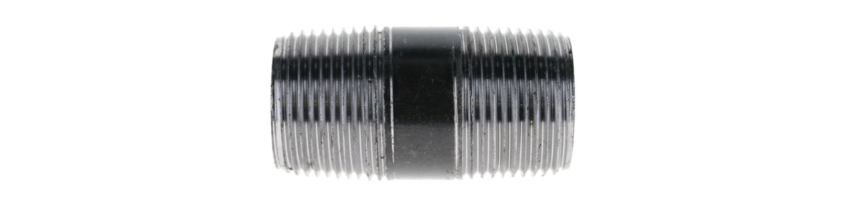 584-035 3/4" x 3-1/2" - Black Iron Nipple