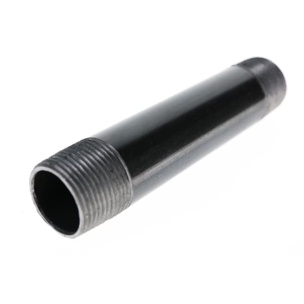 585-180HC 1" x 18" - Black Iron Nipple