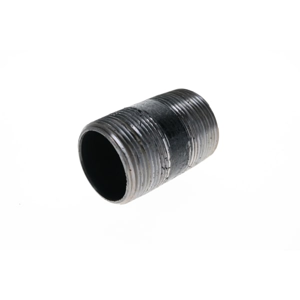 586-030 1-1/4" x 3" - Black Iron Nipple