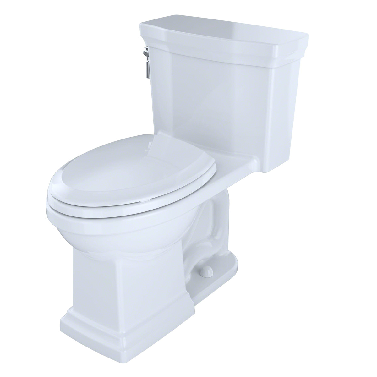 Promenade® II One-Piece Elongated 1.28 GPF Universal Height Toilet with CEFIONTECT, Cotton White - MS814224CEFG#01