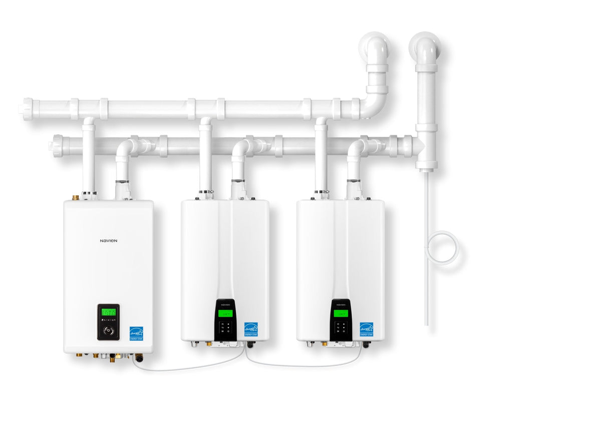 NCB-240/130H High Efficiency Condensing Combi-Boiler - Max Htg Input: 130,000 BTU/h, Max DHW Input: 199,900 BTU/h, Indoor Wall-Hung