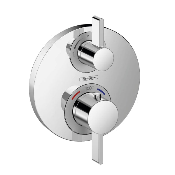 15757001 Ecostat S Thermostatic Trim with Volume Control in Chrome