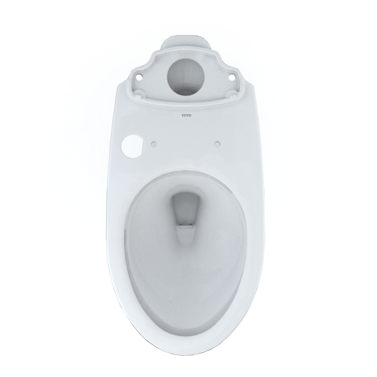 C776CEFGT40.10#01 Drake Elongated Universal Height TORNADO FLUSH® Toilet Bowl, 10" Rough-In, Cotton White