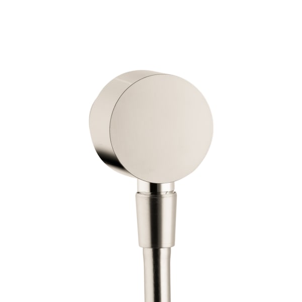 27451821 ShowerSolutions Wall Outlet with Check Valves in Brushed Nickel