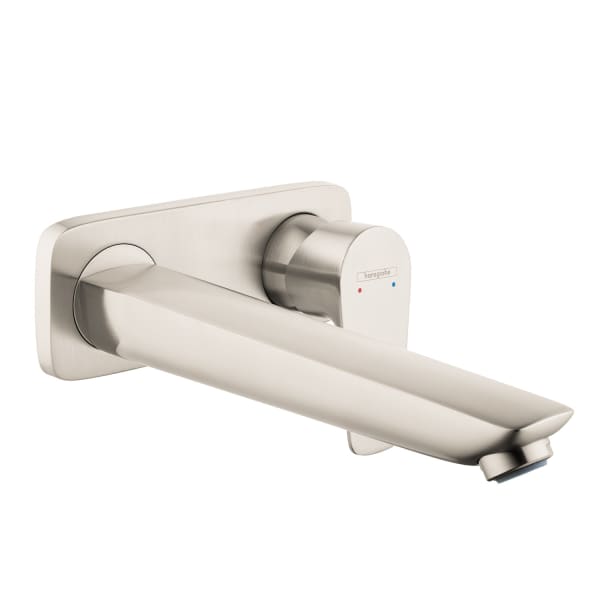 71734821 Talis E Wall-Mounted Single-Handle Faucet Trim, 1.2 GPM in Brushed Nickel