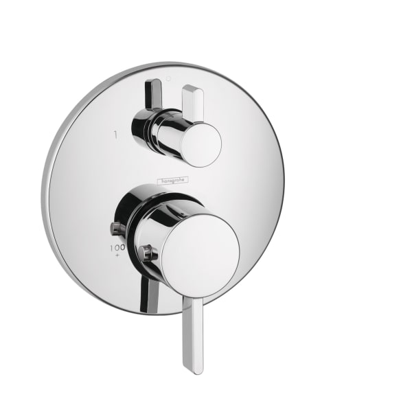 04230000 Ecostat Thermostatic Trim S with Volume Control in Chrome