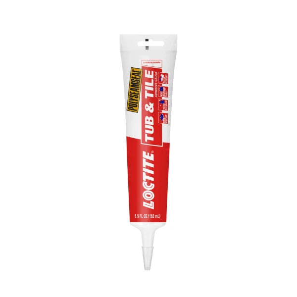 2138418 5.5 oz Tub & Tile - Bone/Almd Adhesive Caulk