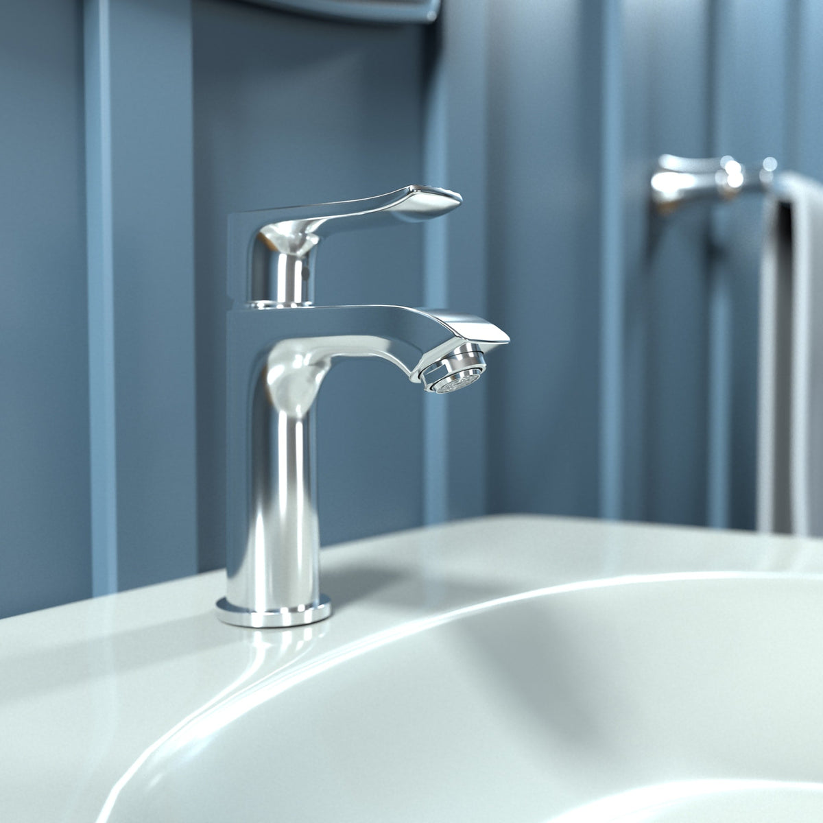31080001 Metris Single-Hole Faucet 110 with Pop-Up Drain, 1.2 GPM in Chrome