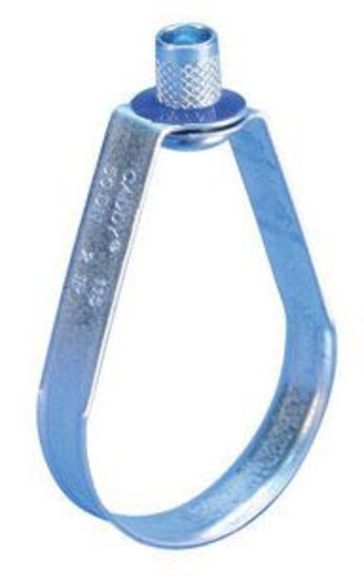1150200EG 115 Standard Duty Loop Hanger, 2" Pipe, 2.375" (60.3 mm) OD, 3/8" Rod