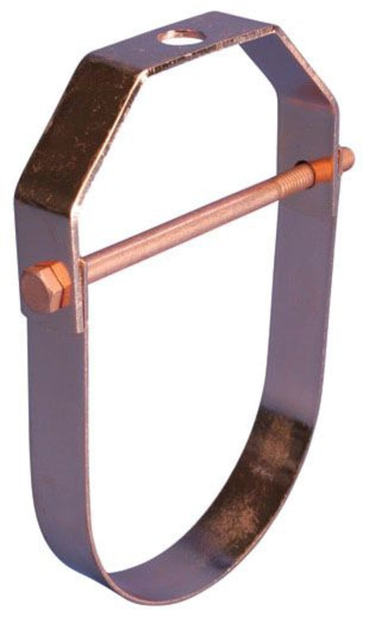 4020300CP 402 Clevis Hanger for Copper Tube, Light Duty, 3" Pipe, 3.125" (79.4 mm) OD, 1/2" Rod