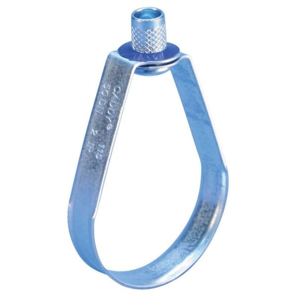 1150050EG 115 Standard Duty Loop Hanger, 1/2" Pipe, 0.84" (21.3 mm) OD, 3/8" Rod