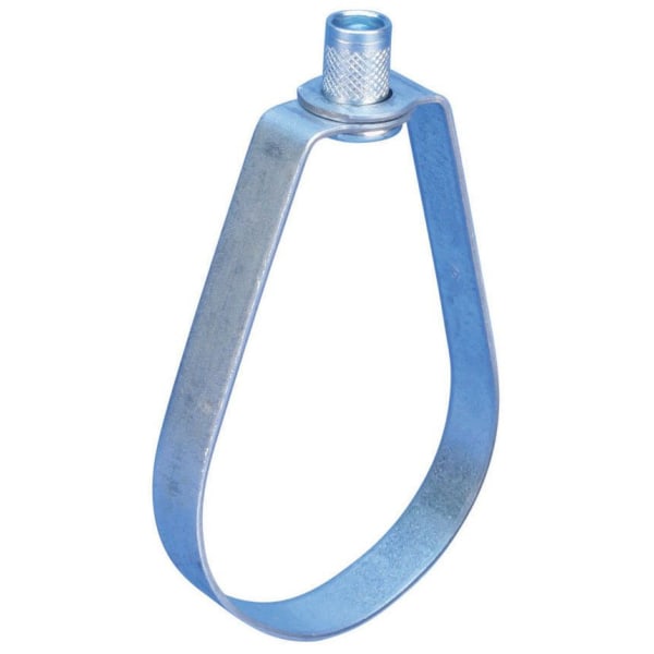 1150500EG 115 Standard Duty Loop Hanger, 5" Pipe, 125 DN, 5.563" (140 mm) OD, 1/2" Rod