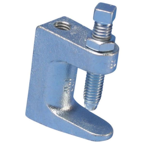 3100037EG 310 Universal Beam Clamp, Thick Flange, EG, 3/8" Rod, 1 1/4" Max (31.8 mm Max) Flange