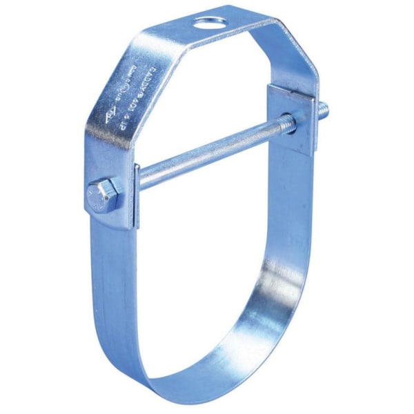 4100200EG 410 Clevis Hanger, Light Duty, 2" Pipe, 50 DN, 2.375" (60 mm) OD, 3/8" (M10) Rod