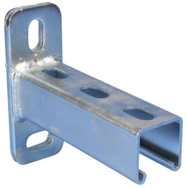 KA25H0450EG Strut Cantilever Arm Type A, Slotted, Steel, EG, 17.75" x 1.625" x 1.625" x 0.098" (450 mm x 41 mm x 41 mm x 2.5 mm)