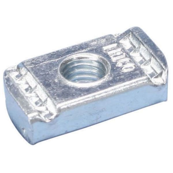 NUT0050EG Strut Nut without Spring, Steel, EG, 1/2" Rod, 0.5" (12.7 mm)