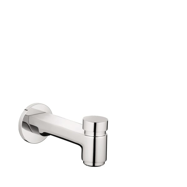 14414001 Metris S Tub Spout with Diverter in Chrome