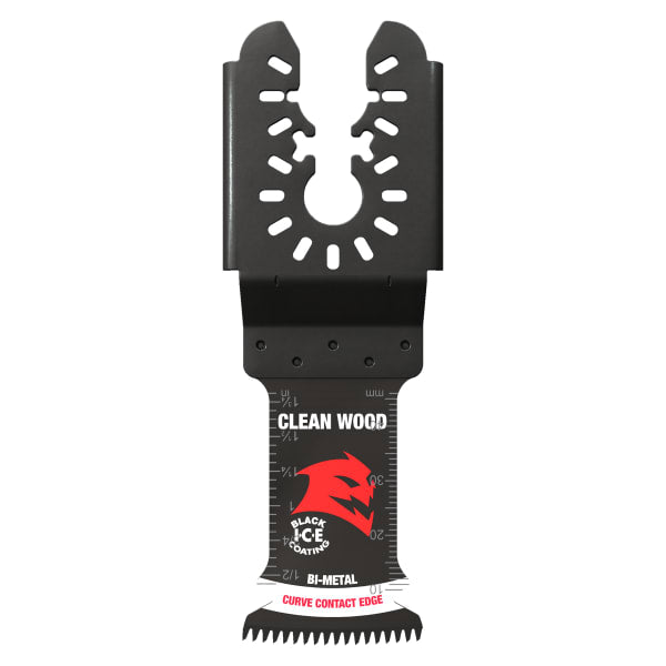 DOU125JBW3 1-1/4" Demo Demon™ Universal Fit Bi-Metal Oscillating Blades for Clean Wood (3-Pack)