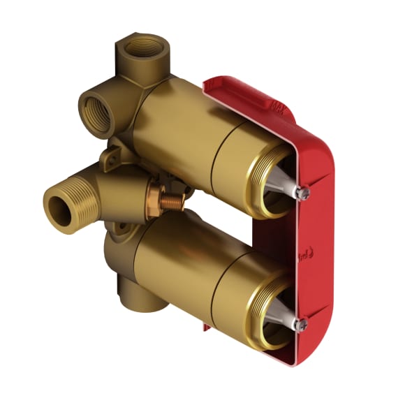 3/4" Therm & Pressure Balance Rough-In Valve Multi-Function System - NPT or Sweat Connection