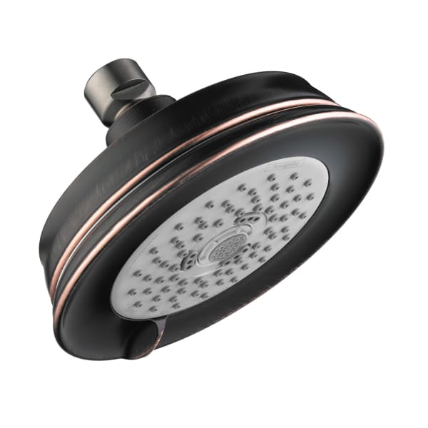 04070920 Croma 100 Classic Showerhead 3-Jet, 2.5 GPM in Rubbed Bronze