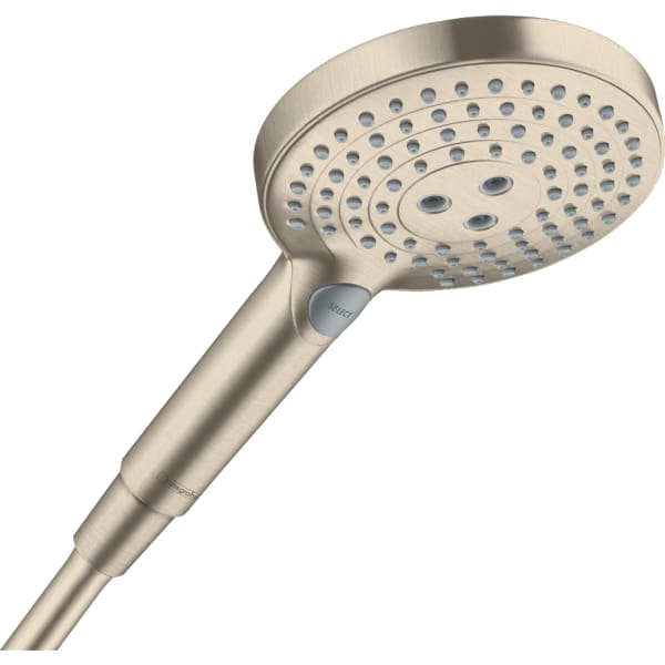 26036821 Raindance Select S Handshower 120 3-Jet PowderRain, 1.75 GPM in Brushed Nickel