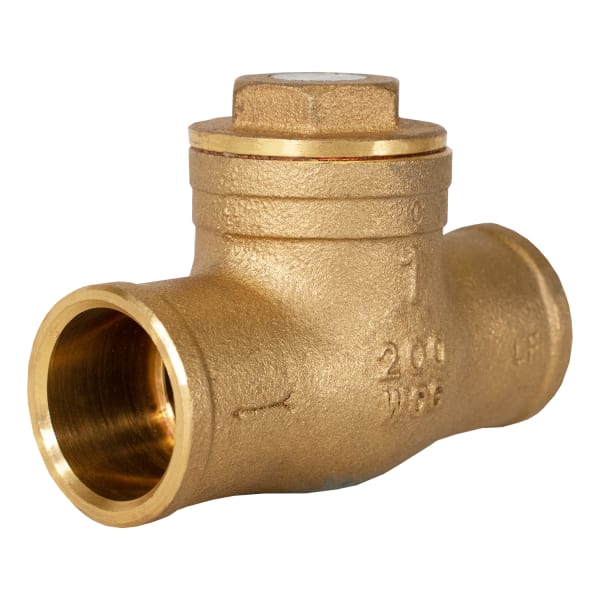 105-203G 1/2" Solder - Horizontal Swing Check Valve, Solder Connection, Class 125, 200 WOG
