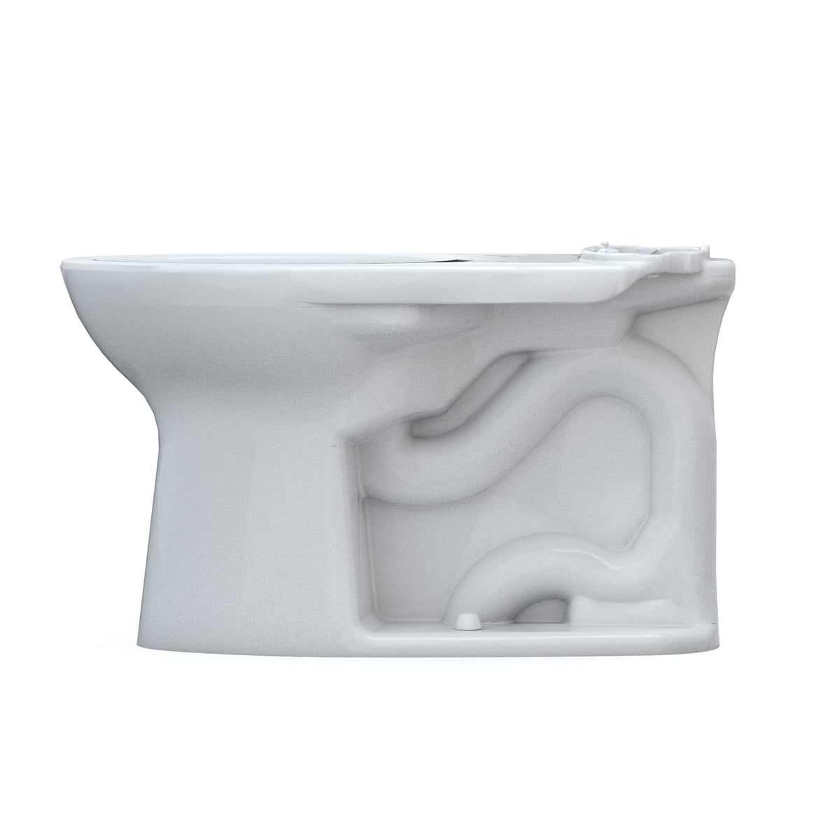 C776CEFGT40.10#01 Drake Elongated Universal Height TORNADO FLUSH® Toilet Bowl, 10" Rough-In, Cotton White
