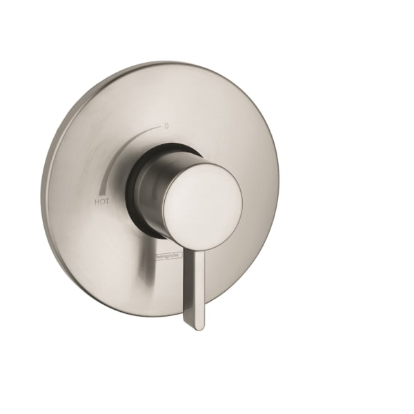 04233820 Ecostat Pressure Balance Trim S in Brushed Nickel