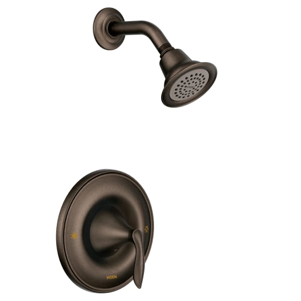 T2132EPORB Eva Single-Handle Posi-Temp Trim Kit with Eco-Performance Showerhead in Oil Rubbed Bronze (Valve Sold Separately)