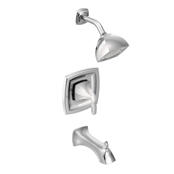 T2693EP Voss Posi-Temp Single-Handle Tub and Shower Trim Kit with Eco-Performance in Chrome (Valve Sold Separately)