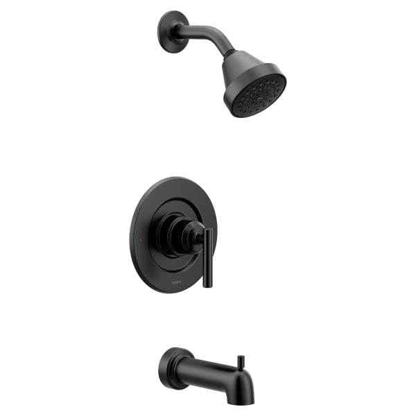 T2903EPBL Gibson 1-Handle Posi-Temp Tub and Shower Faucet Trim Kit in Matte Black (Valve Not Included)