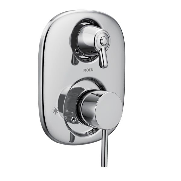 T3290 Align 2-Handle Moentrol Transfer Valve Trim Kit in Chrome (Valve Not Included)