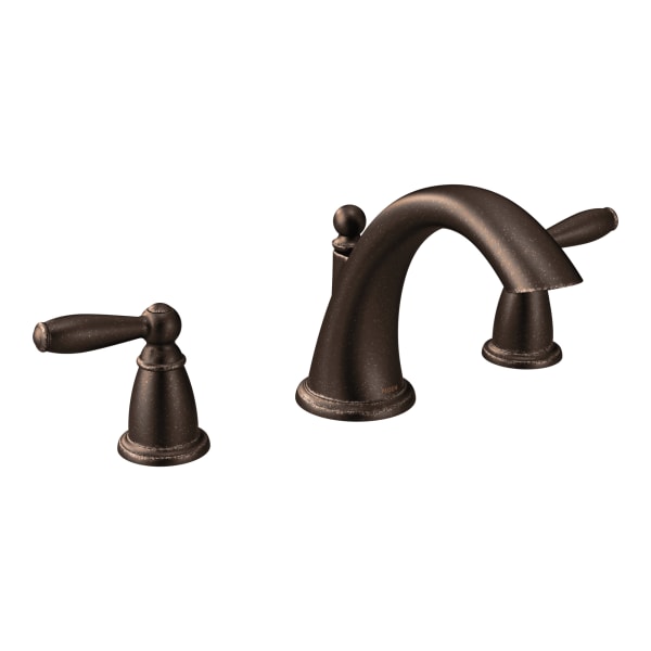 Brantford 2-Handle Deck-Mount Roman Tub Faucet Trim Kit in Oil Rubbed Bronze (Valve Sold Separately) T4943ORB