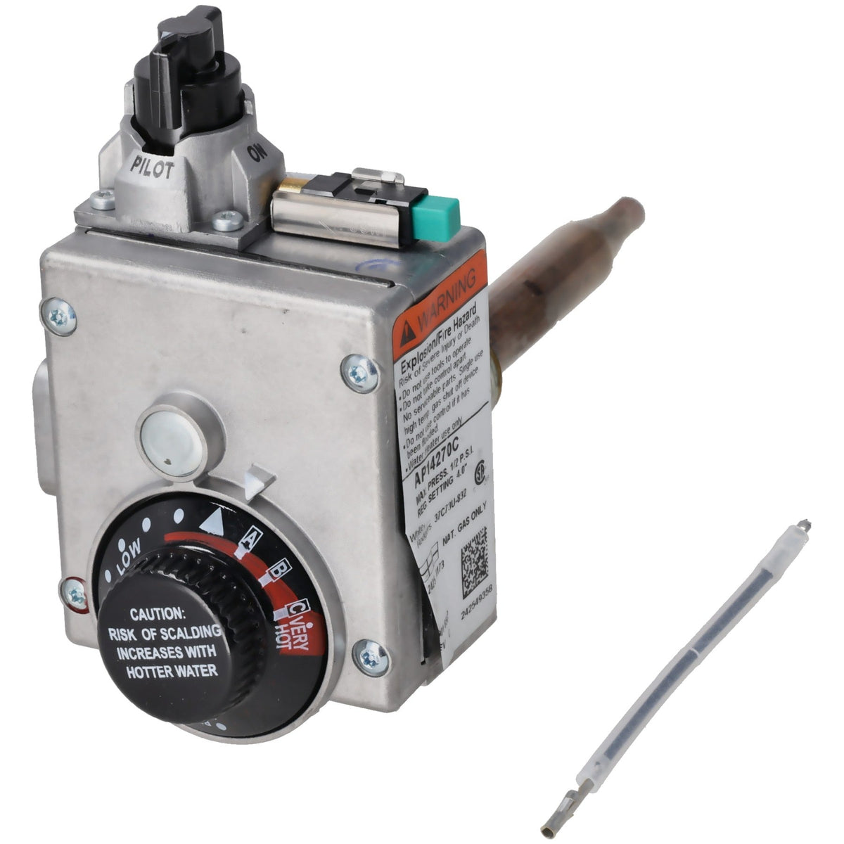 SP21195C WR Gas Valve & Pilot Adapter Kit NG
