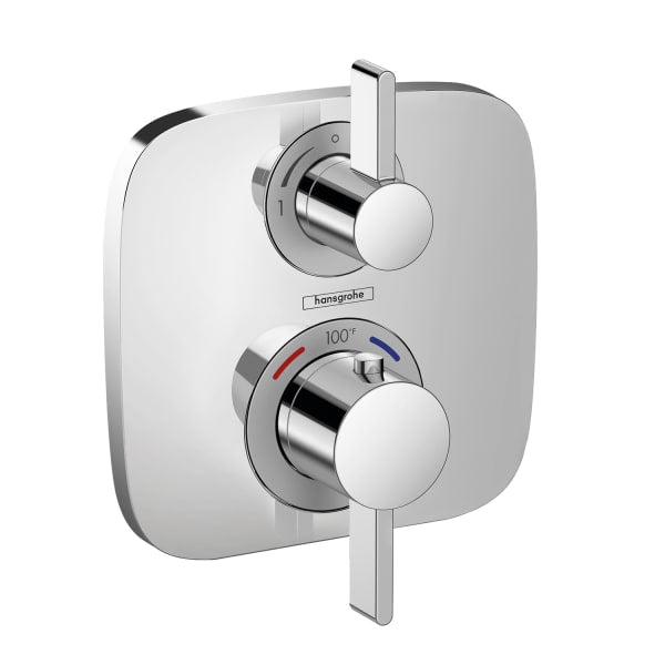 15708001 Ecostat E Thermostatic Trim with Volume Control and Diverter in Chrome