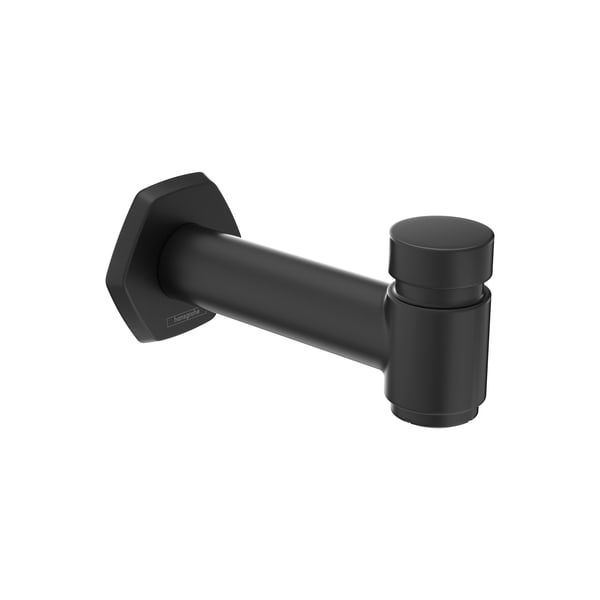 04815670 Locarno Tub Spout with Diverter in Matte Black