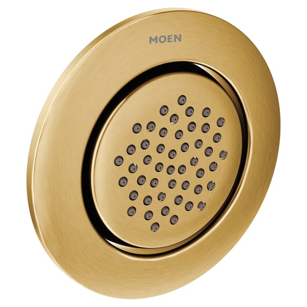 TS1322BG Mosaic Round Body Spray in Brushed Gold