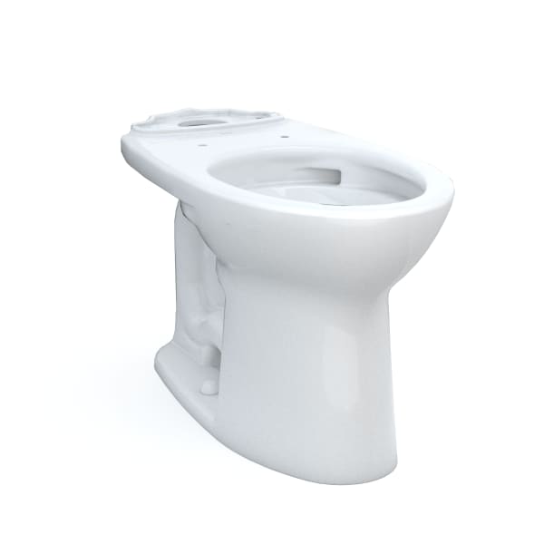 Drake® Elongated Universal Height TORNADO FLUSH® Toilet Bowl with 10" Rough-In and CEFIONTECT®, Cotton White - C776CEFG.10#01