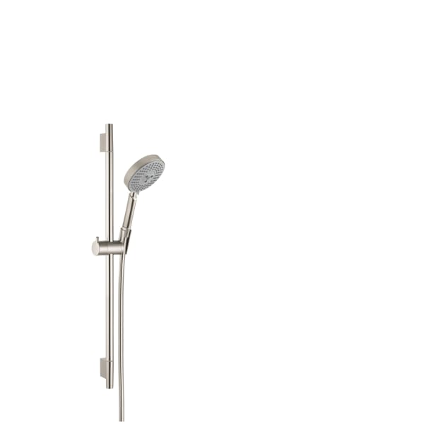 04266820 Raindance S Wallbar Set 120 3-Jet 24", 2.5 GPM in Brushed Nickel