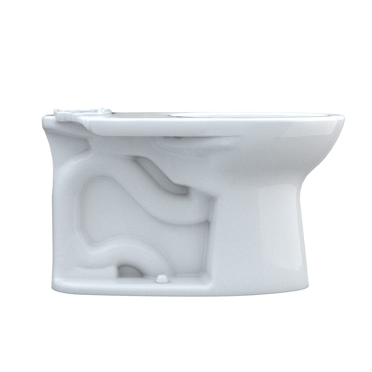 Drake® Elongated TORNADO FLUSH® Toilet Bowl with CEFIONTECT®, Cotton White - C776CEG#01
