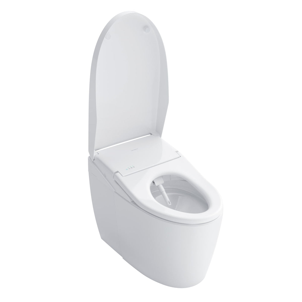 NEOREST® AS Dual Flush 1.0 or 0.8 GPF Toilet with Intergeated Bidet Seat and EWATER+, Cotton White - MS8551CUMFG#01