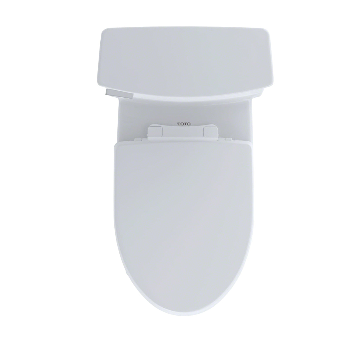 Eco SoiréE® One Piece Elongated 1.28 GPF Universal Height Skirted Toilet with CEFIONTECT, Cotton White - MS964214CEFG#01