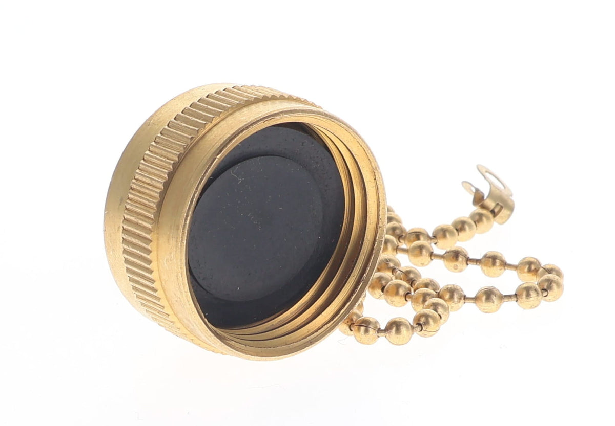 2159 3/4 FHT Hose Cap w/Chain
