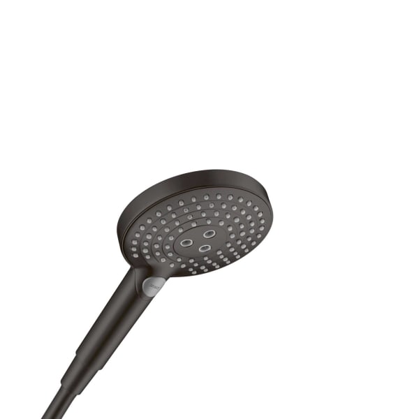 26036671 Raindance Select S Handshower 120 3-Jet PowderRain, 1.75 GPM in Matte Black