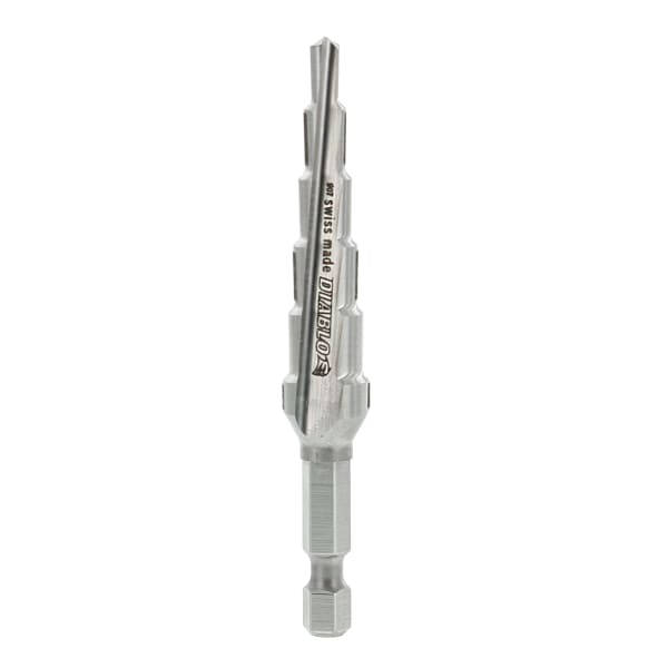 DSD0500S06 1/4" - 1/2" Impact Step Drill Bit (6 Steps)