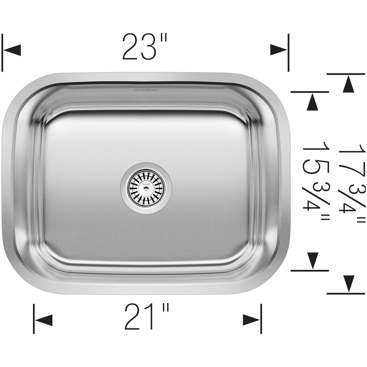 441398 Stellar Single Bowl Laundry Sink